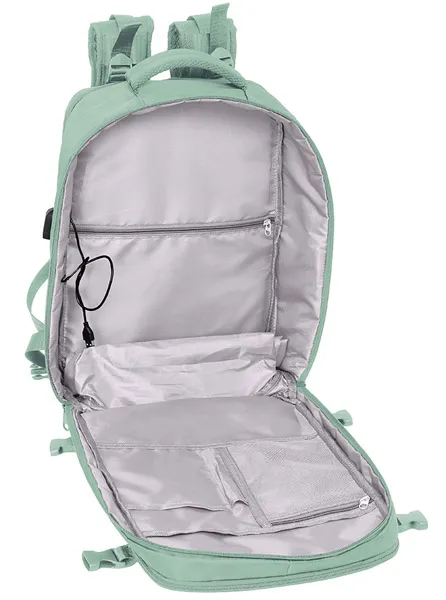 Putni ranac PASTEL GREEN 15,6
