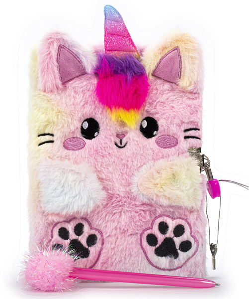 Dnevnik sa ključićem i hemijska olovka JEDNOROG 