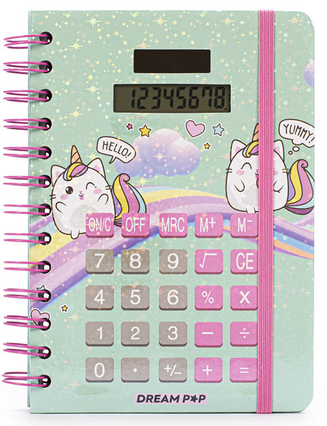 Spiralni notes sa digitronom,TP linije MINT 