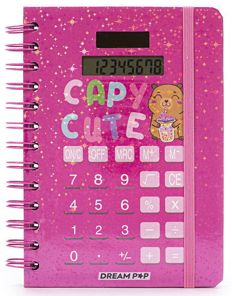 Spiralni notes sa digitronom,TP linije ROZE 