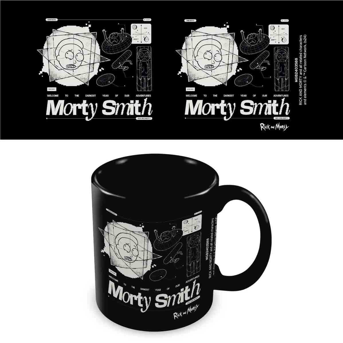 Šolja RICK AND MORTY (DEADBEAT DAD) 