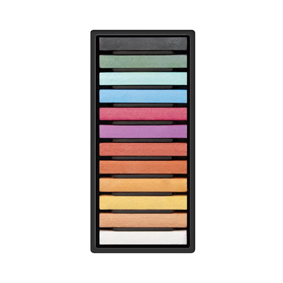 Pastelne boje MILAN - METALIZED 12 kom 