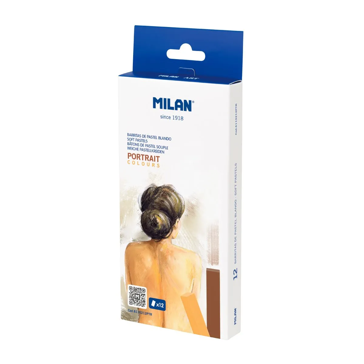 Pastelne boje MILAN - PORTRAIT 12 kom 