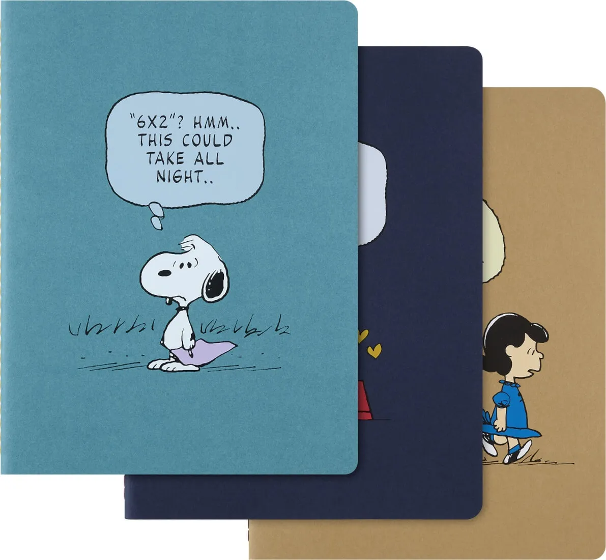 MOLESKINE set tri beležnice Limited Edition Peanuts XL 