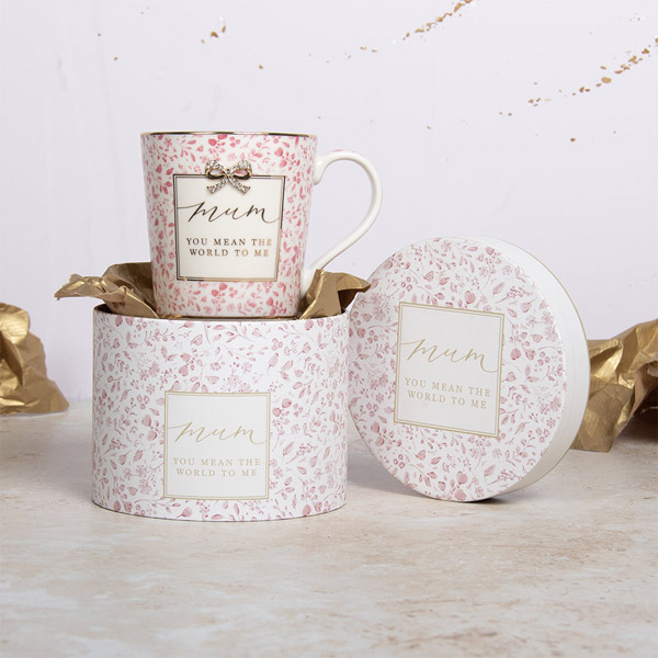 Porcelanska šolja MUM THE WORLD TO ME 