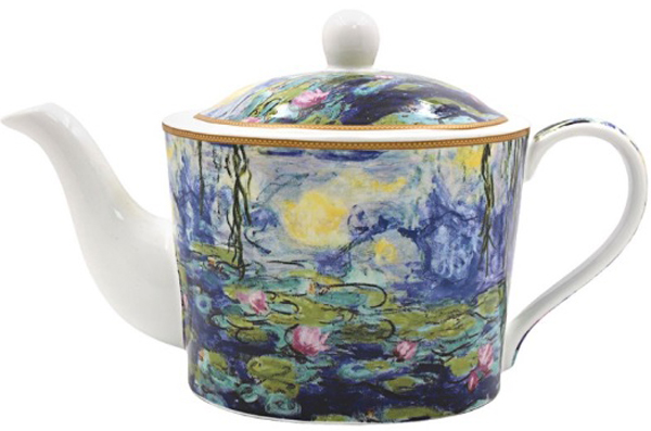 Porcelanski čajnik MONE - WATERLILLIES 