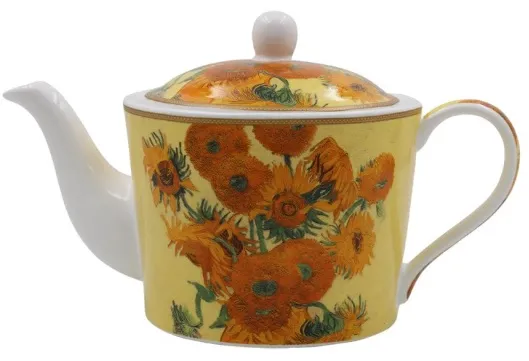 Porcelanski čajnik VAN GOGH -  SUNFLOWERS 