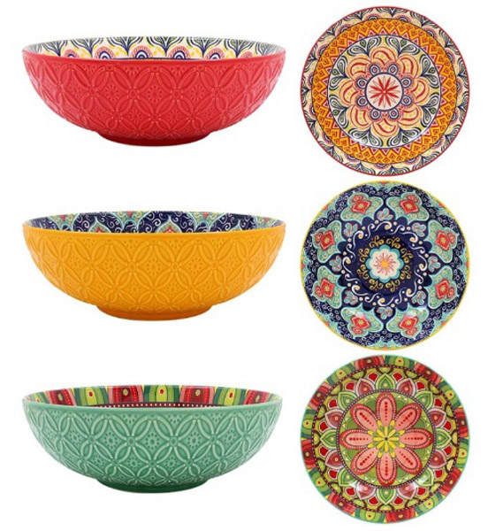 Keramička činija TUSCANY 26x25x9cm (TRI VRSTE) 