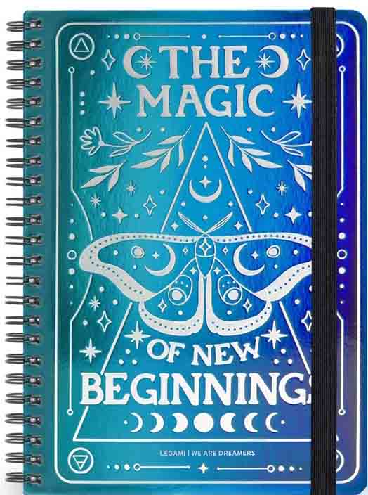 Notes sa spiralom MOTH linije 21x15cm 