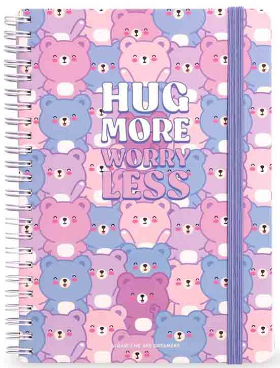 Notes sa spiralom TEDDY BEAR linije 29x21cm 