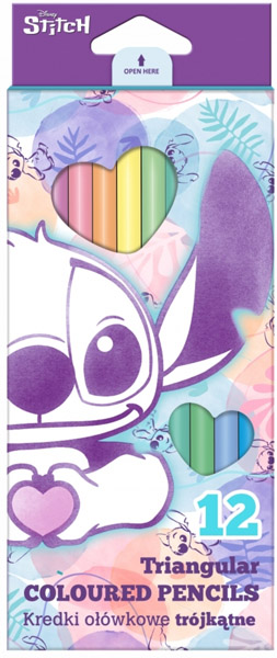 Drvene bojice STITCH 12kom 