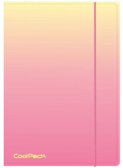 Fascikla A4 GRADIENT PEACH 
