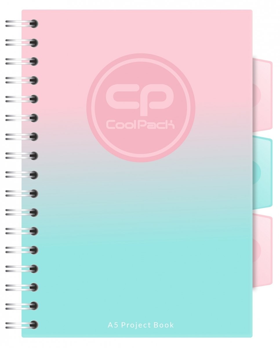 Sveska A5 kvadratići GRADIENT STRAWBERRY 