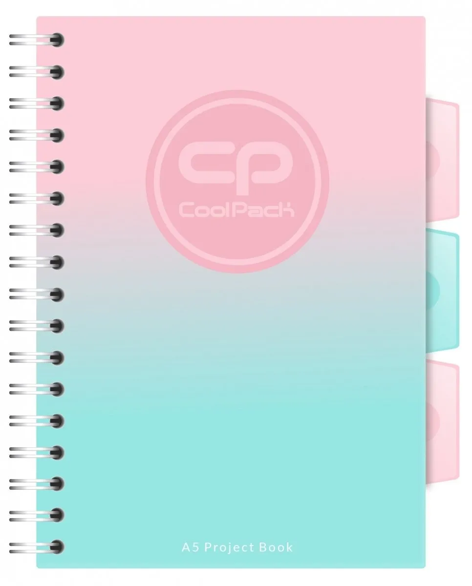 Sveska A5 kvadratići GRADIENT STRAWBERRY 