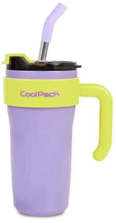 Putna šolja COOLPACK Jumbo LILA GREEN 860ml 
