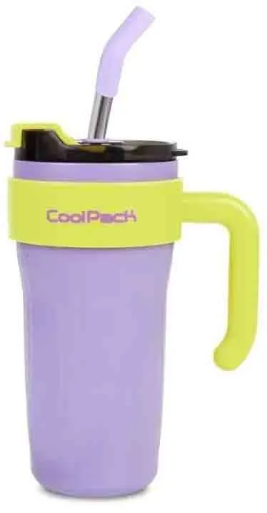 Putna šolja COOLPACK Jumbo LILA GREEN 860ml 