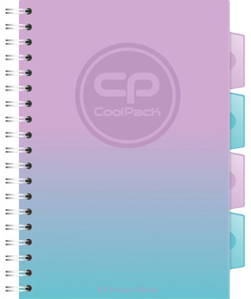 Sveska B5 kvadratići GRADIENT BLUEBERRY 