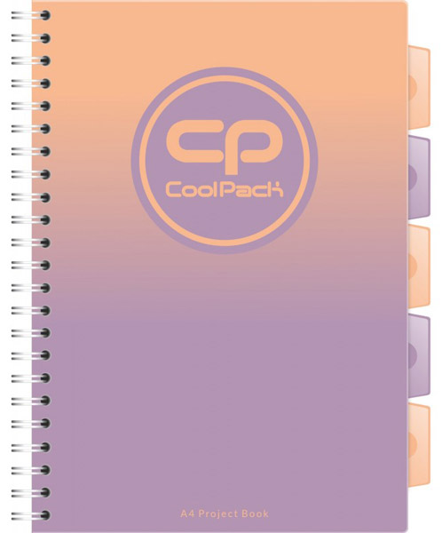 Sveska A4 kvadratići GRADIENT BERRY 