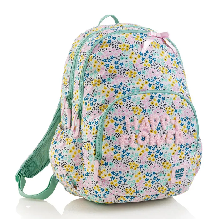 Ranac sa tri pregrade MIQUELRIUS Happy Flower (Eko) 