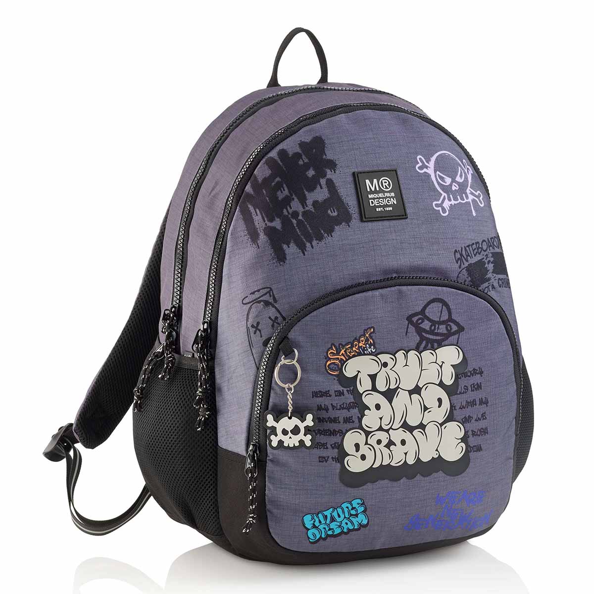 Ranac sa tri pregrade MIQUELRIUS Graffiti (Eko) 