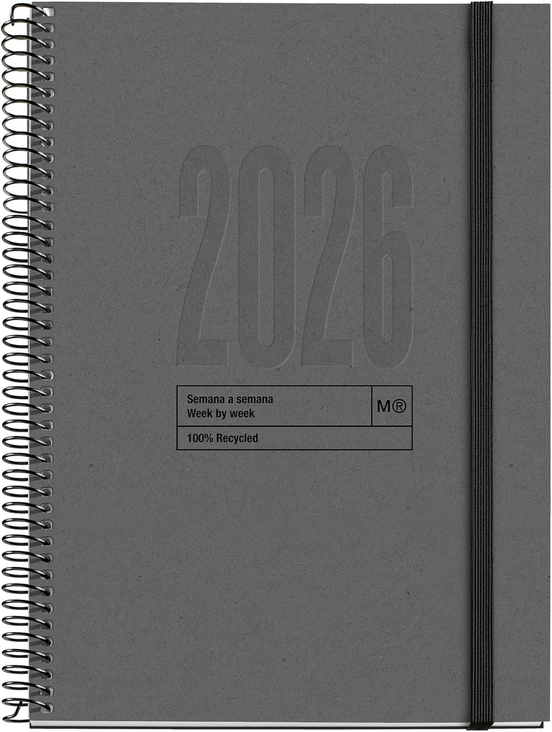 MIQUELRIUS datumirani planer BLACK 26 EKO 