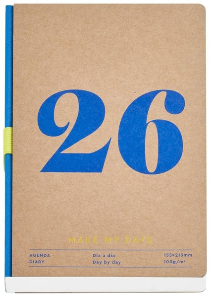 MIQUELRIUS datumirani planer KRAFT YEAR BASICS 26 