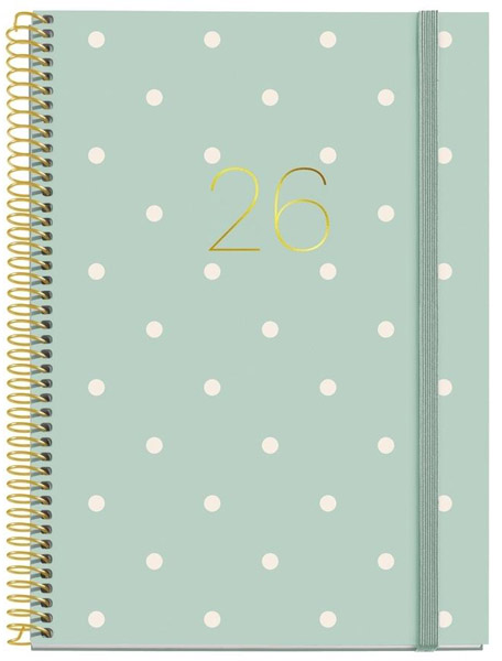 MIQUELRIUS datumirani planer POLKA DOTS 26 