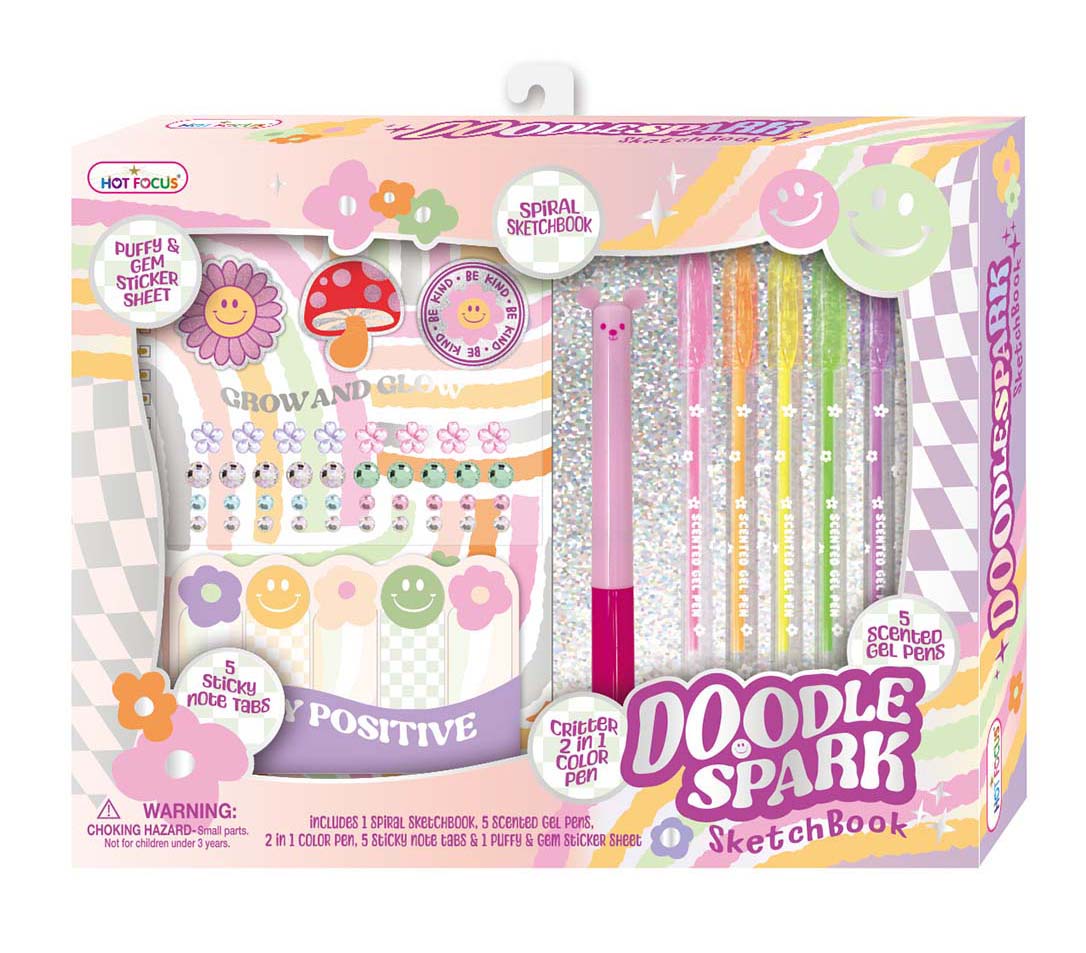 Školski set DOODLE SPARK SKETCHBOOK 