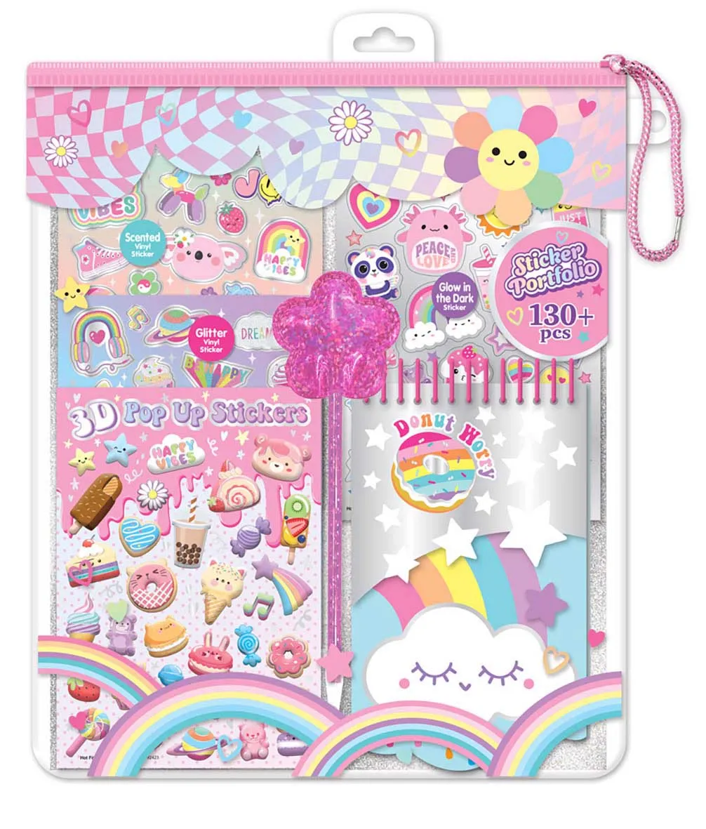 Kreativni set STICKER PORTFOLIO 