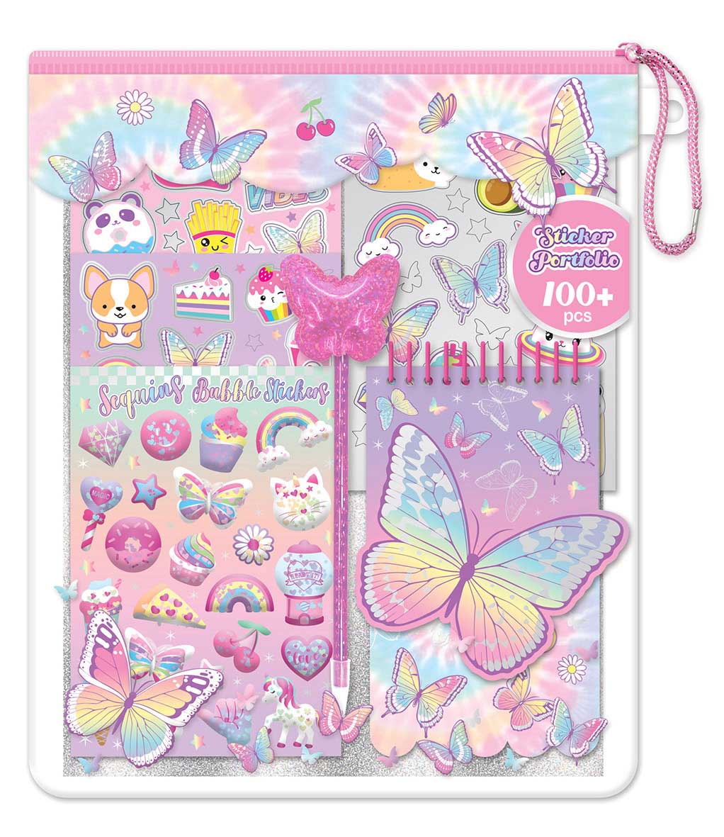 Kreativni set STICKER PORTFOLIO 