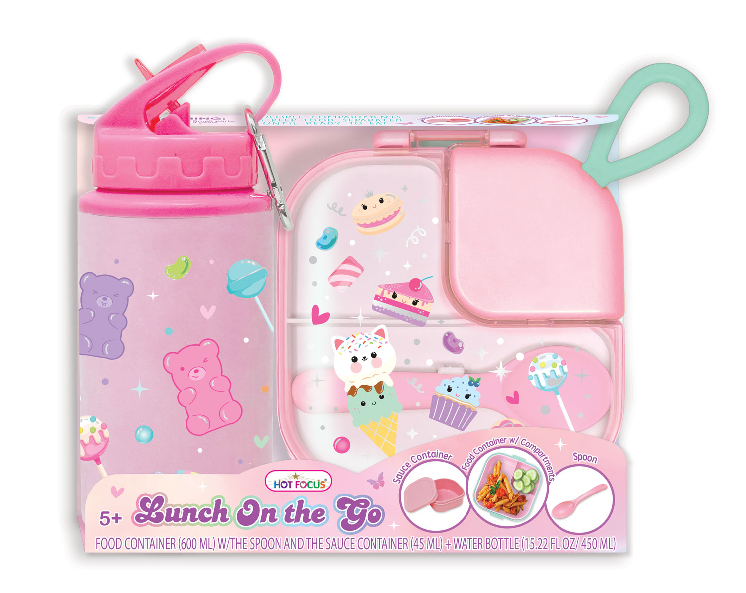 Kutija za hranu i flašica LUNCH ON THE GO 