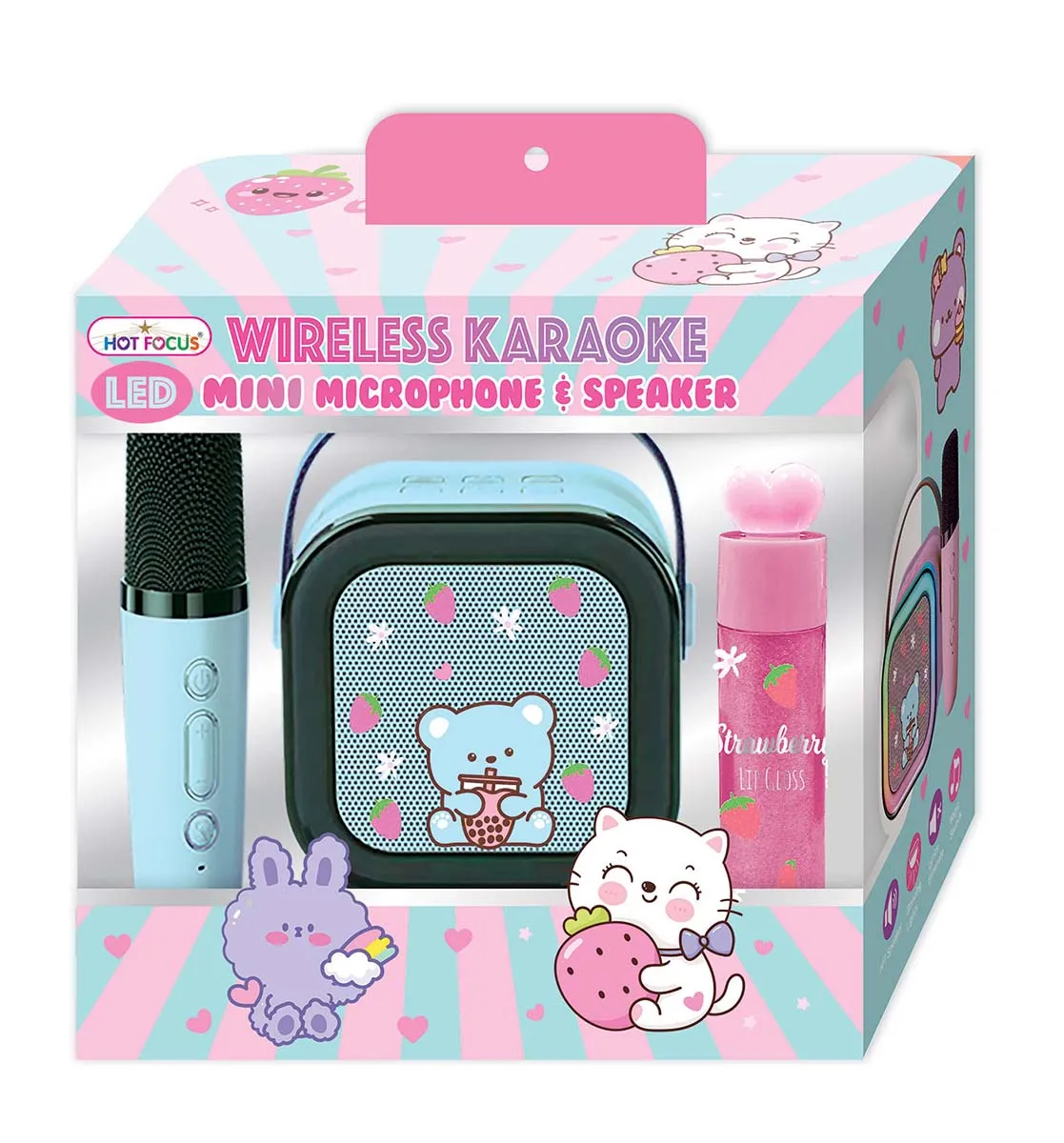 Karaoke set LED WIRELESS 