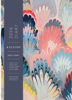 Datumirani planer A5 SCALLOPED MARBLE 2026 