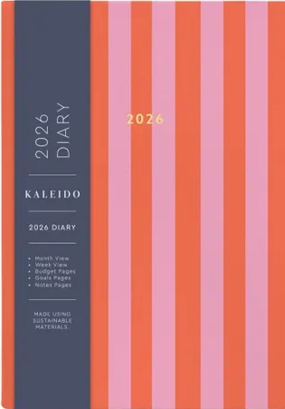 Datumirani planer A5 CANDY STRIPE DIARY  2- 2026 
