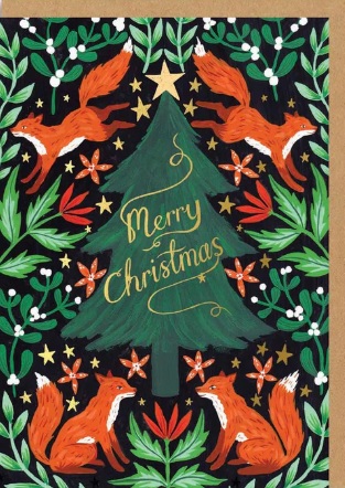 Novogodišnja čestitka BOŽIĆNO DRVCE 