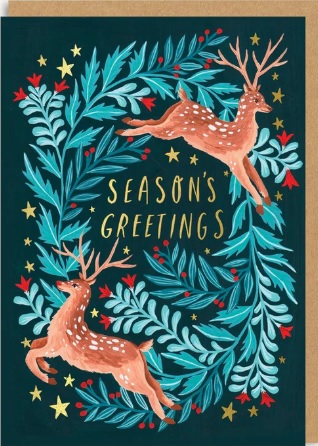 Novogodišnja čestitka DEER SEASONS 