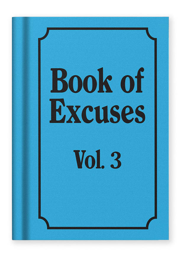 Notes A7 BOOK OF EXCUSES 