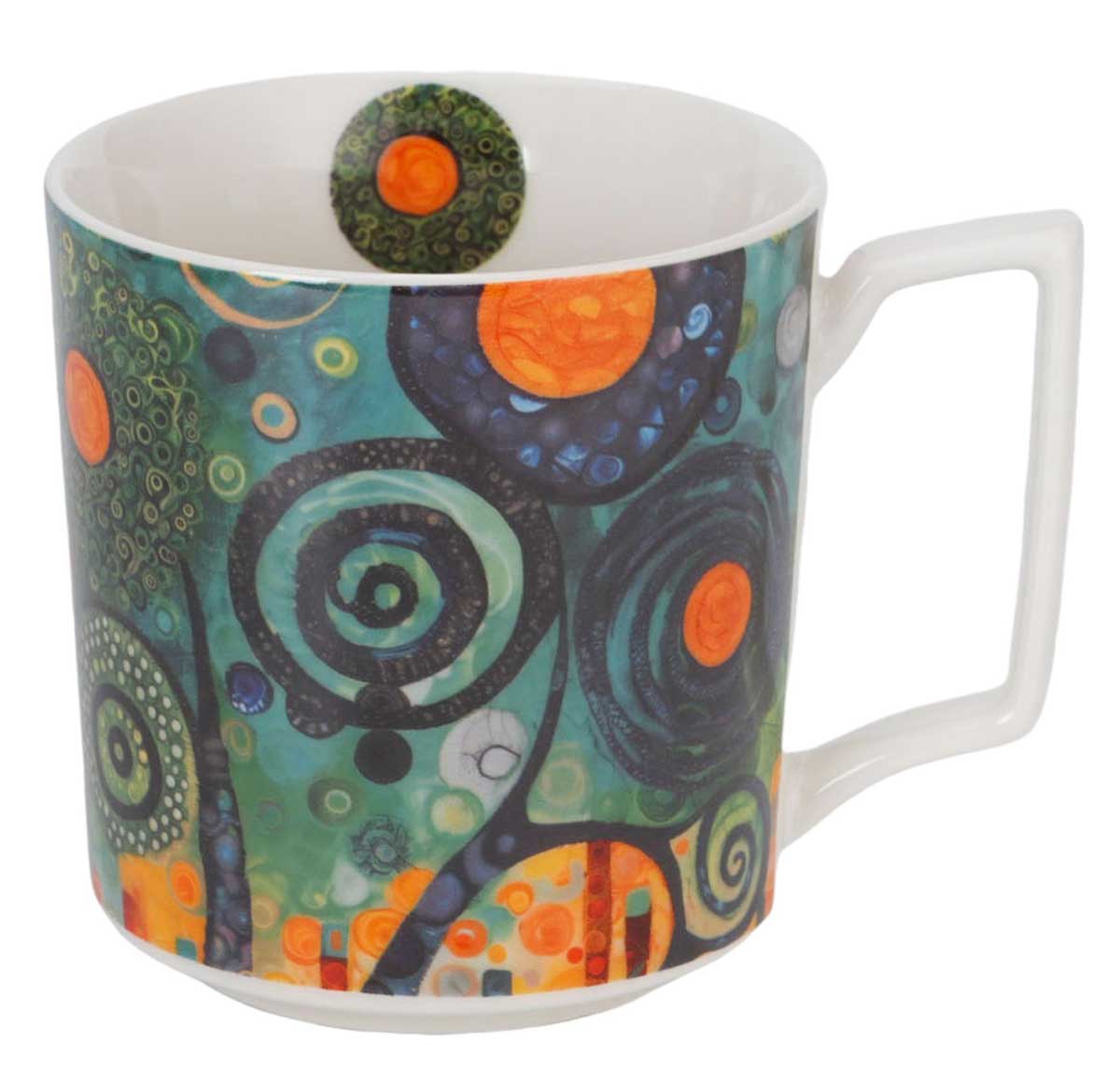 Velika šolja MODERN - TWISTED TREES 750ml 