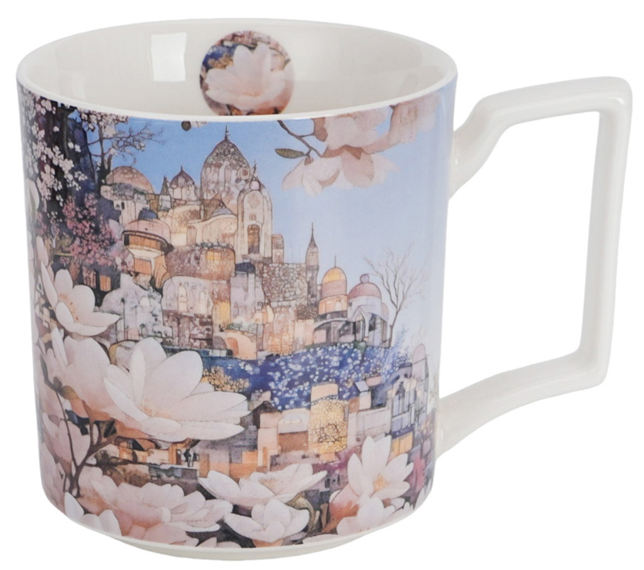 Velika šolja MODERN - CITY OF MAGNOLIAS 750ml 