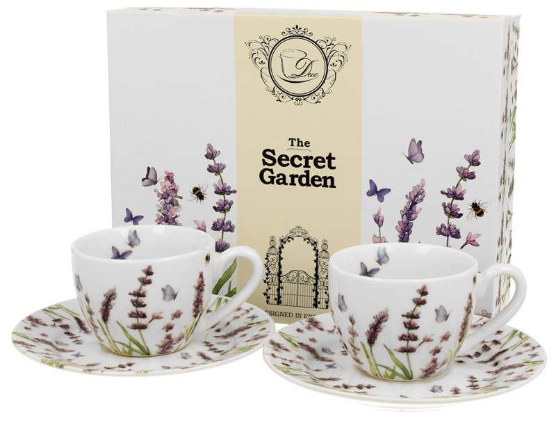 Set dve šolje za espreso LAVENDER 