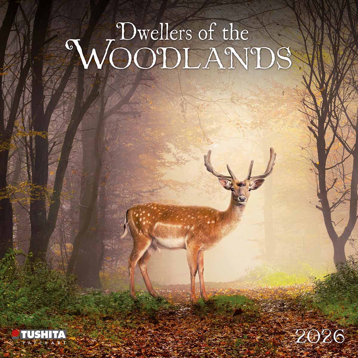 Zidni kalendar 2026 DWELLERS OF THE WOODLANDS 