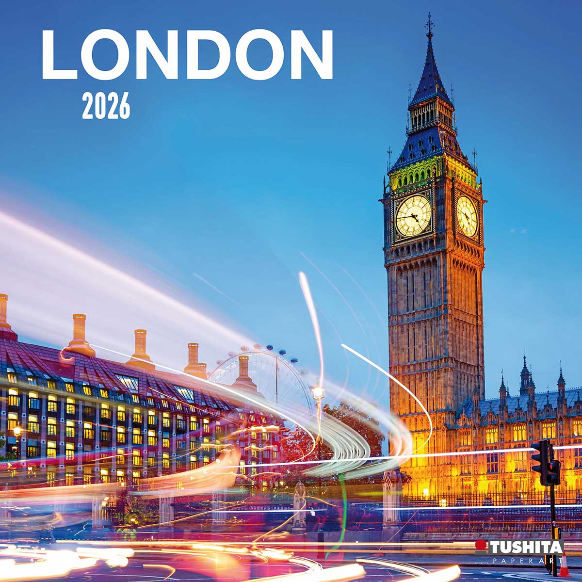 Zidni kalendar 2026 LONDON 