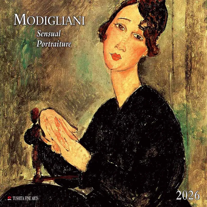 Zidni kalendar 2026 MODIGLIANI - SENSUAL PORTRAITURE 