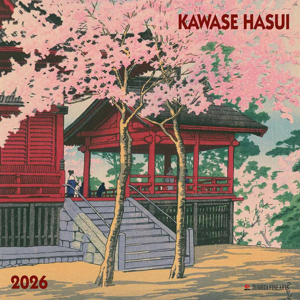 Zidni kalendar 2026 KAWASE HASUI 