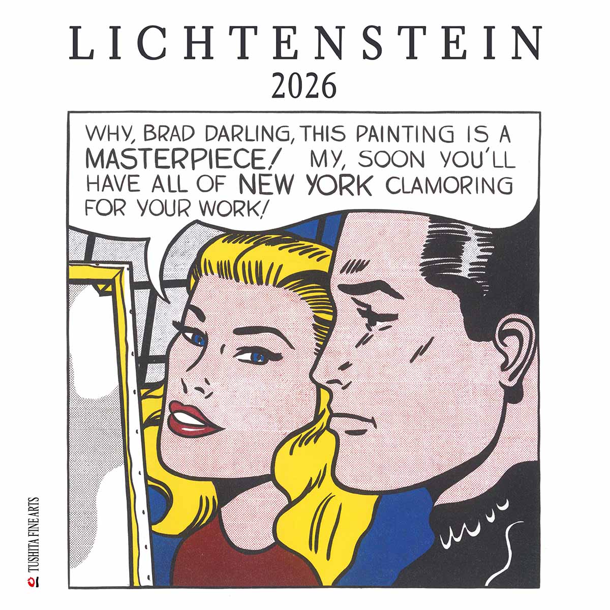 Zidni kalendar 2026 ROY LICHTENSTEIN 