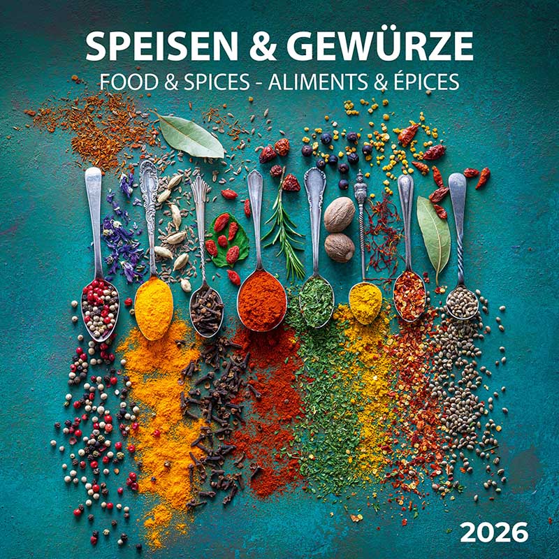 Zidni kalendar 2026 FOOD & SPICES 