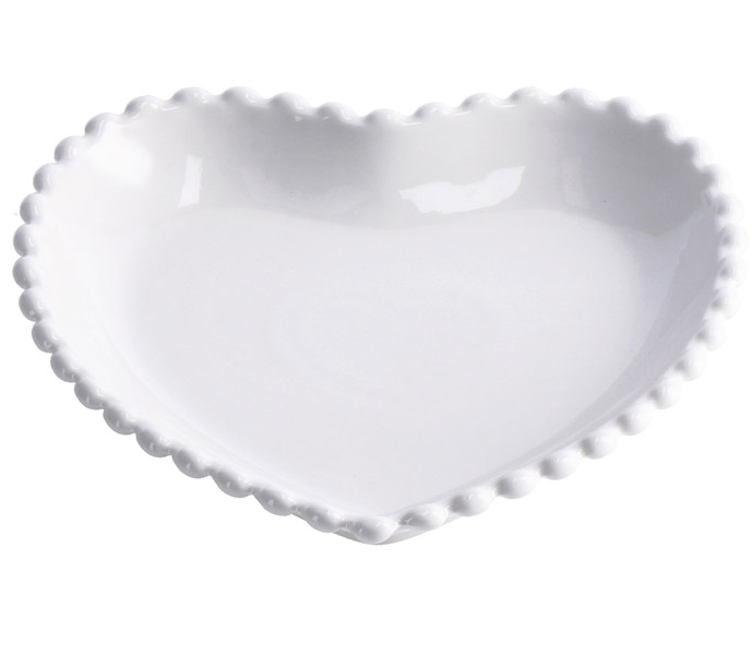 Tanjir u obliku srca 20cm 