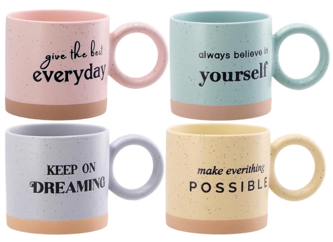 Porcelanska šolja 330ml - 4 vrste 