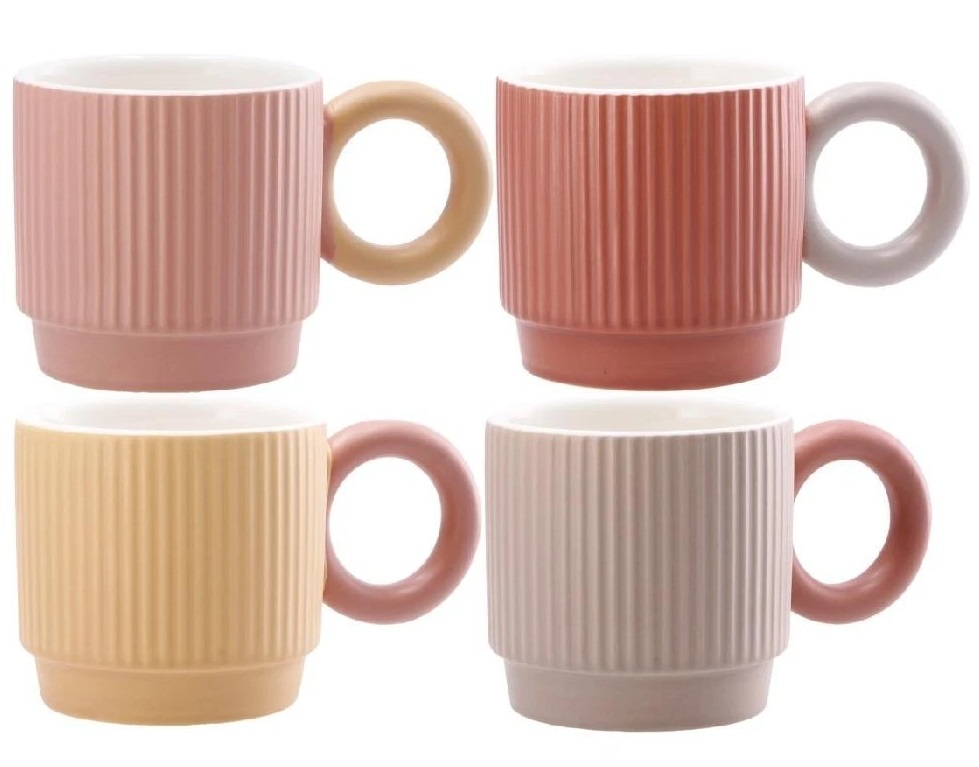 Porcelanska šolja 300ml - 4 vrste 