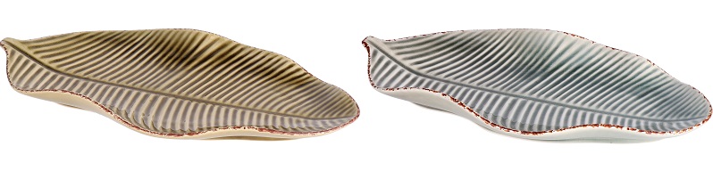 Tanjir u obliku lista 39x19x5cm 